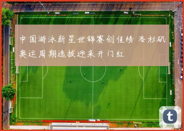 中国游泳新星世锦赛创佳绩 洛杉矶奥运周期选拔迎来开门红